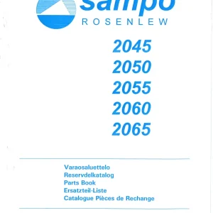 Sampo Rosenlew 2045 2050 2055 2060 2065 1995 Parts Manual