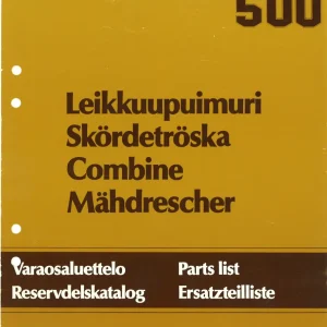 Sampo Rosenlew 500 Parts Manual