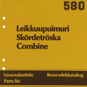 Sampo Rosenlew 580 Parts Manual
