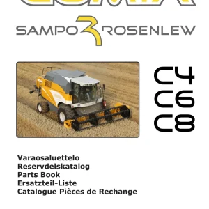 Sampo Rosenlew Comia C4 C6 C8 2012 Parts Manual