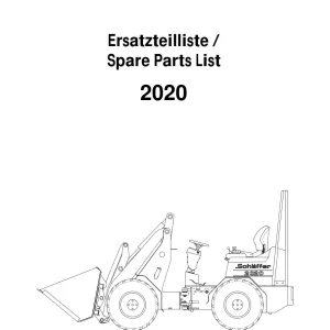 Schaffer General 2020 Parts Manual