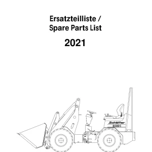 Schaffer General 2021 Parts Manual