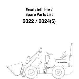 Schaffer 2022 2024 Parts Manual