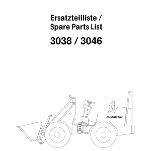 Schaffer 3038 3046 Parts Manual