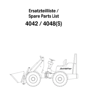 Schaffer 4042 4048 Parts Manual