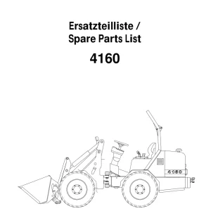 Schaffer 4160 Parts Manual