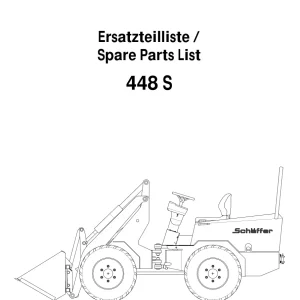 Schaffer 448S Parts Manual