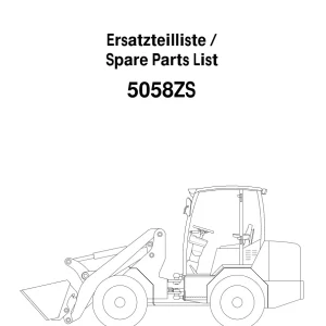 Schaffer 5058Zs Parts Manual