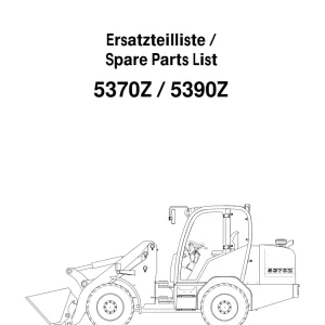 Schaffer 5370 5390 Parts Manual