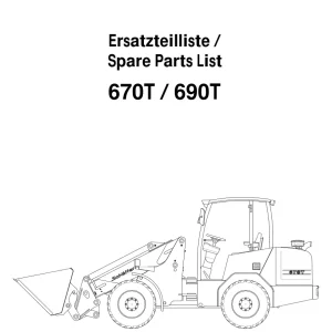 Schaffer 670 690 Parts Manual
