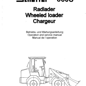 Schaffer 860S Parts Manual