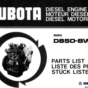 Schaffer D850 1982 Parts Manual