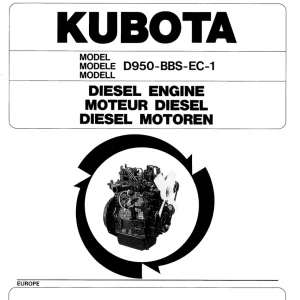 Schaffer D950 Bbs Ec 1994 Parts Manual