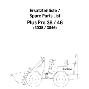 Schaffer Pluspro 38 46 Parts Manual