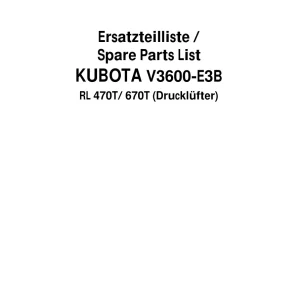 Schaffer V3600 E3B Eu Z4 Parts Manual