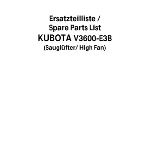 Schaffer V3600 E3B Eu Zh4 Parts Manual