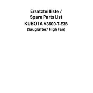 Schaffer V3600 T E3B Eu Zh4 Parts Manual