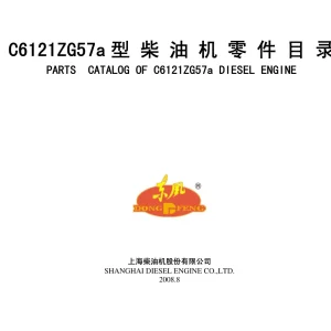 Shangai C6121Zg57A Parts Manual