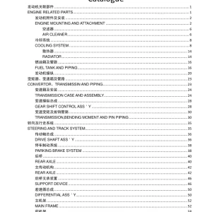 Shantui Sg16 Parts Manual