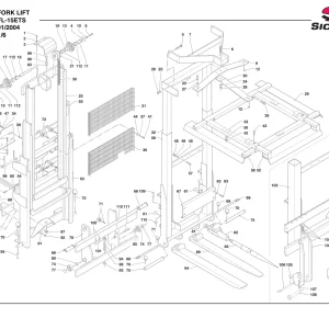Sicma Fl 15Ets 2004 Parts Manual