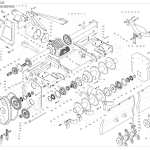 Sicma Fresatrice Rg230 255 280 305 2012 Parts Manual