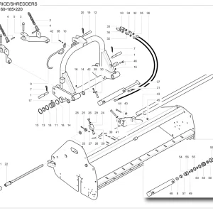 Sicma Trinciatrice Shredders Trx140 160 185 220 2014 Parts Manual