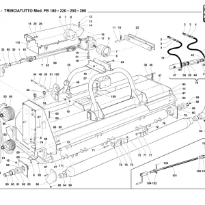 Sicma Trinciatutto Fb 180 220 250 280 2005 Parts Manual