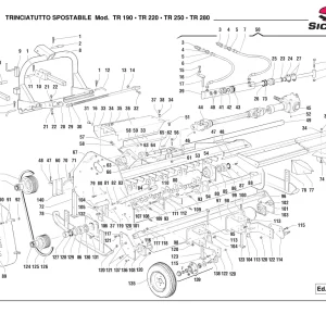 Sicma Trinciatutto Spostabile Tr190 220 250 280 2000 Parts Manual