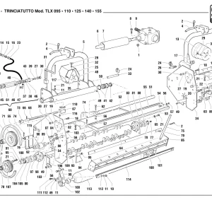 Sicma Trinciatutto Tlx 095 110 125 140 155 Parts Manual