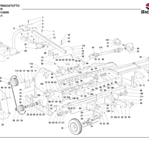 Sicma Trinciatutto Tr 2005 Parts Manual