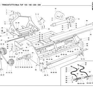 Sicma Trinciatutto Tuf155 185 220 250 Parts Manual