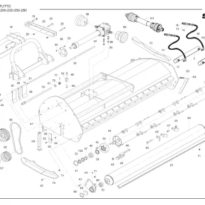 Sicma Trinciatutto Tzf180 200 220 250 280 2010 Parts Manual