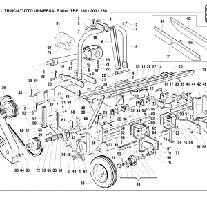 Sicma Trinciatutto Universale Trp160 200 230 Parts Manual