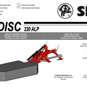 SIP Disc 220 Alp Parts Manual