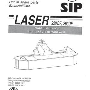 SIP 220 260 Parts Manual