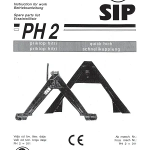 SIP Ph2 Parts Manual