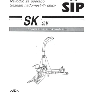 SIP Sk 40V Parts Manual