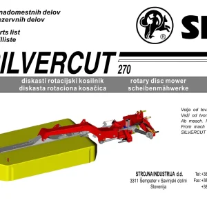 SIP Silvercut 270 Parts Manual