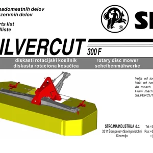 SIP Silvercut 300F Parts Manual