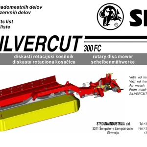 SIP Silvercut 300Fc Parts Manual