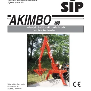 SIP Akimbo 300 Parts Manual