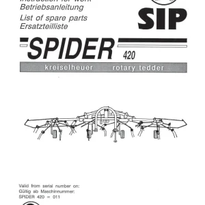 SIP 420 Parts Manual