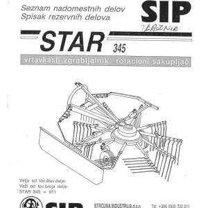 SIP 345 Parts Manual