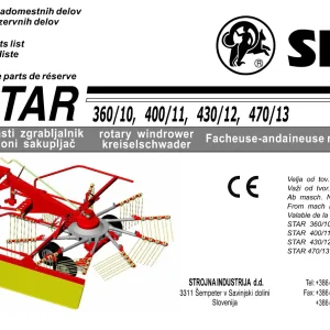 SIP 360 10 400 11 430 12 470 13 Parts Manual