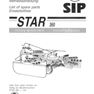 SIP 360 Parts Manual