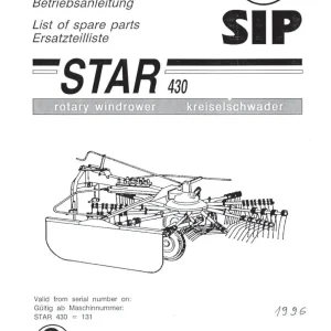 SIP 430 Parts Manual