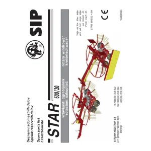SIP 600 20 Parts Manual