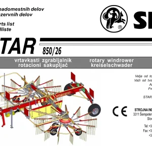 SIP 850 26 Parts Manual