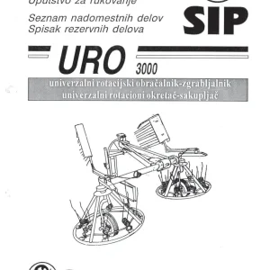 SIP Uro 3000 Parts Manual