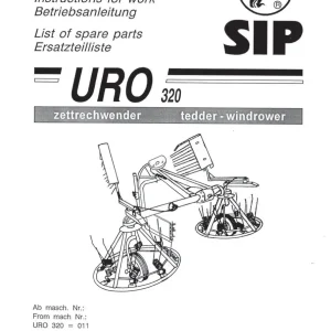 SIP Uro 320 Parts Manual